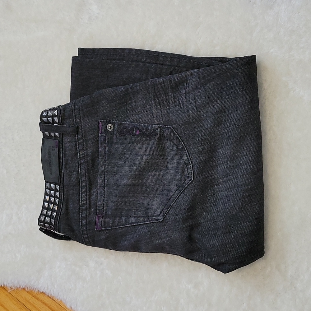 Genetic Denim Studded Dark Wash Jeans